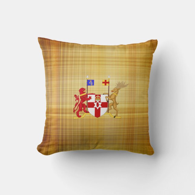 Nordirland COA Accent Pillow Kissen (Vorderseite)