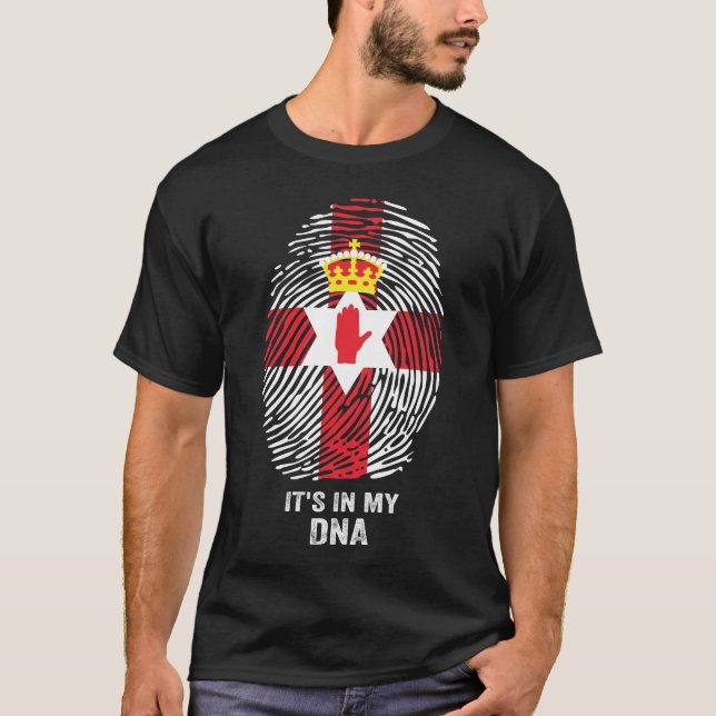 Nordirland Es ist in meiner DNA T-Shirt (Vorderseite)