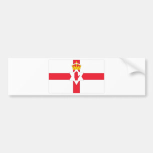 Nordirland-Flagge Autoaufkleber