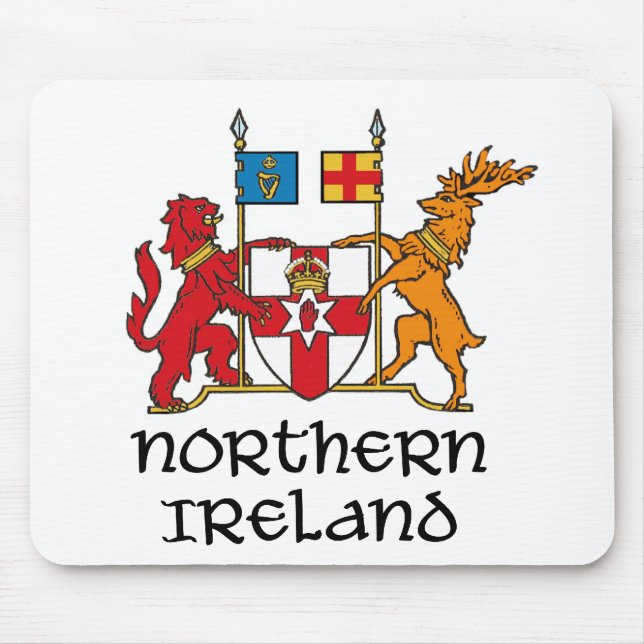 NORDIRLAND - Flagge/Wappen/Emblem/Symbol Mousepad (Vorne)