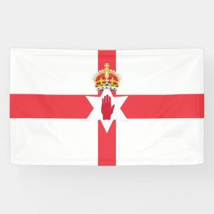 Nordirland-Flaggenbanner Banner