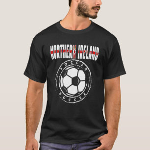 Nordirland Fußball liebt Nordirland T-Shirt
