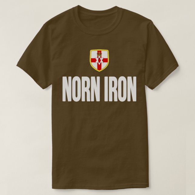 Nordirland Irish Souvenir Norn Iron Gift T-Shirt (Design vorne)
