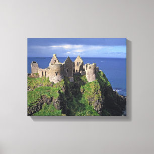 Nordirland, Landkreis Antrim, Dunluce Leinwanddruck