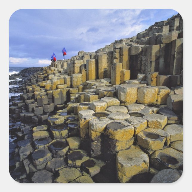 Nordirland, Landkreis Antrim, Riesen Quadratischer Aufkleber (Vorderseite)