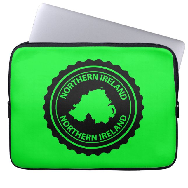 Nordirland Laptopschutzhülle (Vorderseite)