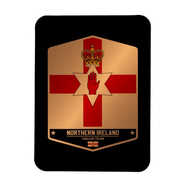 Nordirland Magnet (Vertikal)