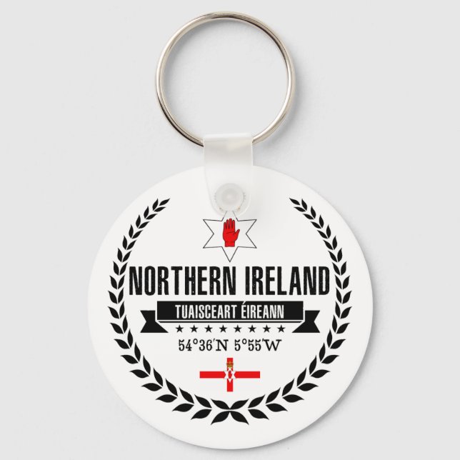Nordirland Schlüsselanhänger (Vorderseite)