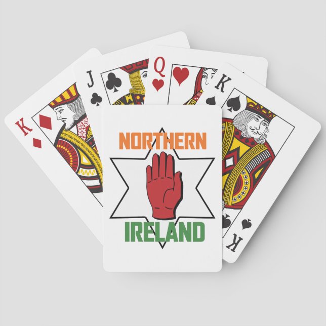 Nordirland Spielkarten (Rückseite)