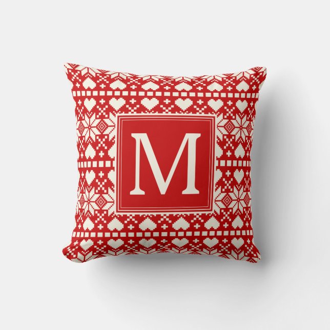 nordisch | Holiday Throw Kissen (Vorderseite)