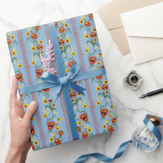 Nordische Blumen Vol. 1 Geschenkpapier