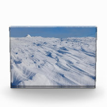 Nordische Einsamkeit Winter Schnee Dünen