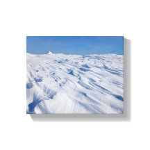 Nordische Einsamkeit Winter Schnee Dünen