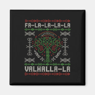 Nordische Mythologie - Wikinger Yule - Yggdrasil W Magnet
