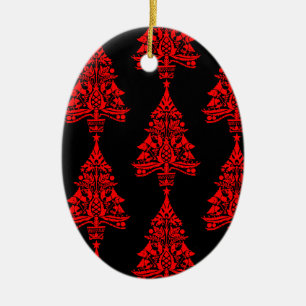 Nordische skandinavische Weihnachtsbaumdekoratione Keramik Ornament