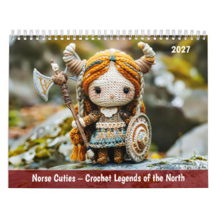 Nordische Süßigkeiten – Crochet-Legenden des Norde Kalender
