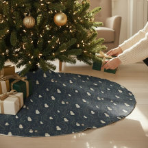 Nordische Volkskunst-Weihnachts-Schneemann Navy