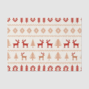 Nordische Weihnachten Seidenpapier