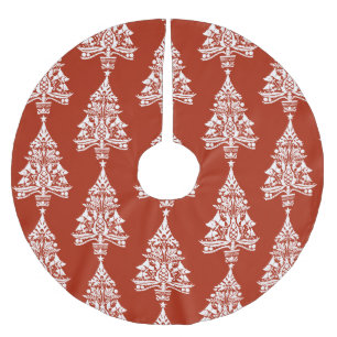 Nordische Weihnachtsdekorationen Polyester Weihnachtsbaumdecke