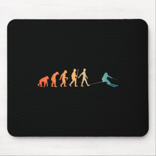 Nordischer Skikunst Männer Frauen Snowboard Skifah Mousepad