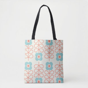 Nordischer Stil geometrisches florales Vintage.