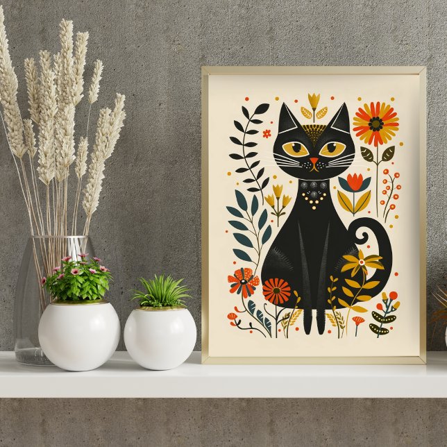 Nordisches Abstrakt geometrisches Poster (Matte) 1 (Von Creator hochgeladen)