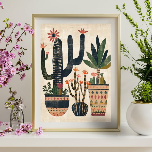 Nordisches Abstrakt geometrisches Poster (Matte) 1 (Von Creator hochgeladen)