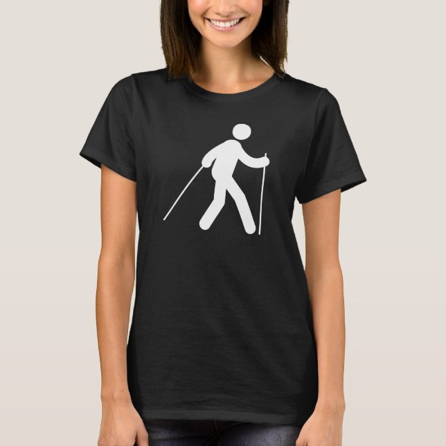 Nordisches Gehen T-Shirt (Vorderseite)