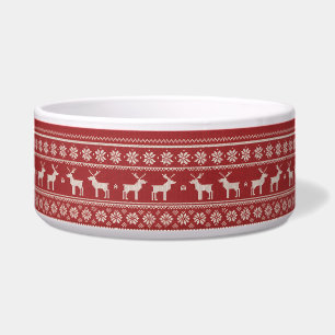 Nordisches Rentier-Weihnachten Napf