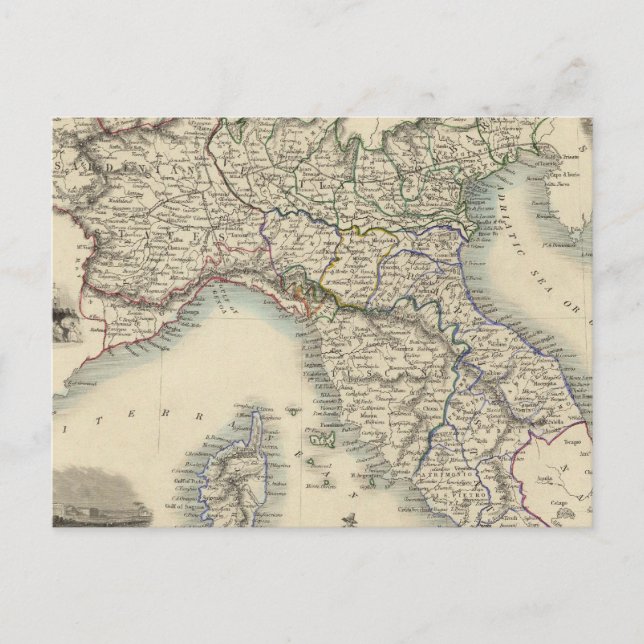 Norditalien 4 postkarte (Vorderseite)