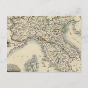 Norditalien 4 postkarte