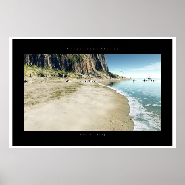 Norditalien Poster (Vorne)