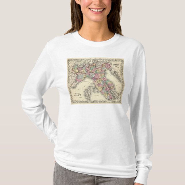 Norditalien T-Shirt (Vorderseite)