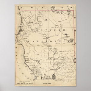 Nordkalifornien Poster