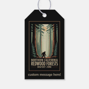 Nordkalifornischer Redwood-Wald-Geschenkanhänger Geschenkanhänger