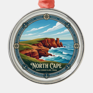 Nordkap Kanada Ornament Aus Metall