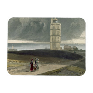 Nordkap-Leuchtturm, von 'einer Reise um G Magnet