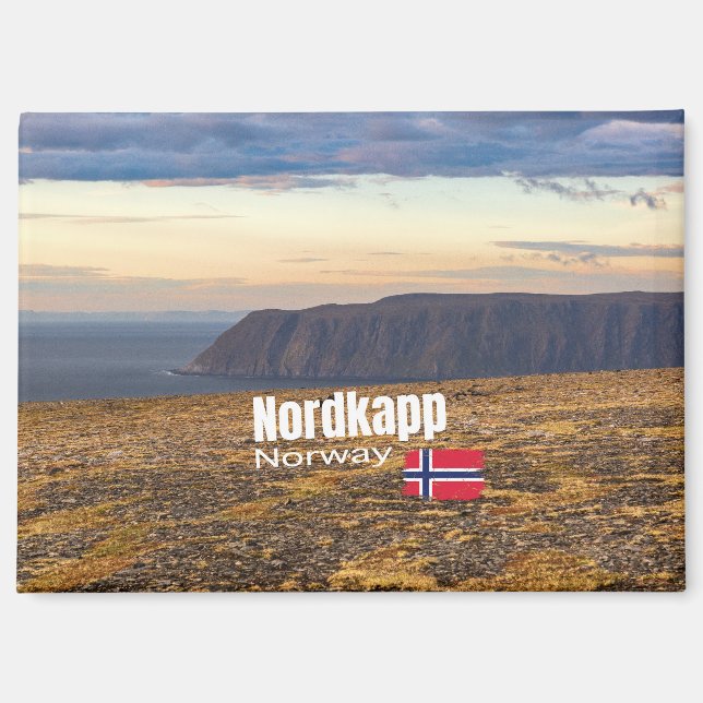 Nordkap Magnet (Vorderseite)