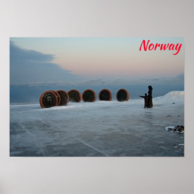 Nordkap, Norwegen Poster (Vorne)