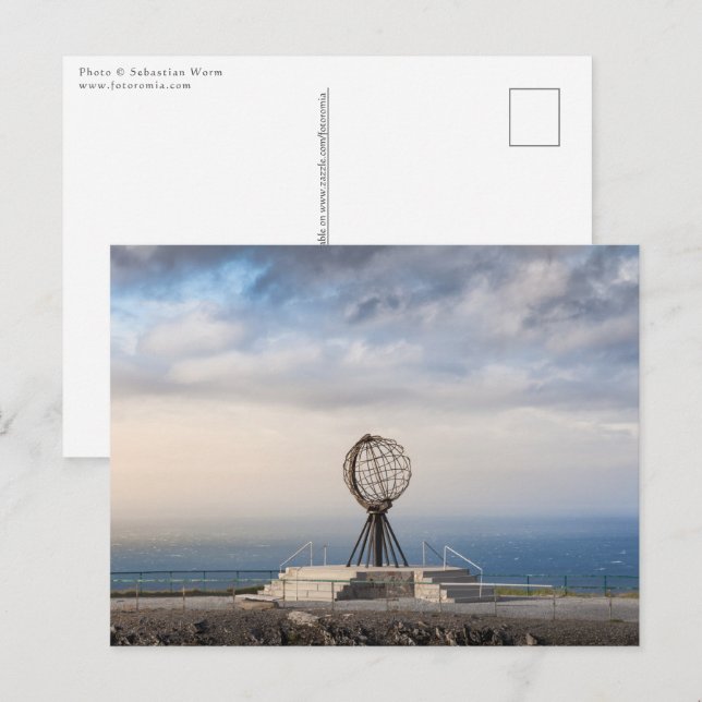 Nordkap Norwegen Postkarte (Vorne/Hinten)