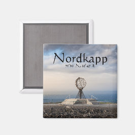 Nordkapp-Koordinaten Magnet