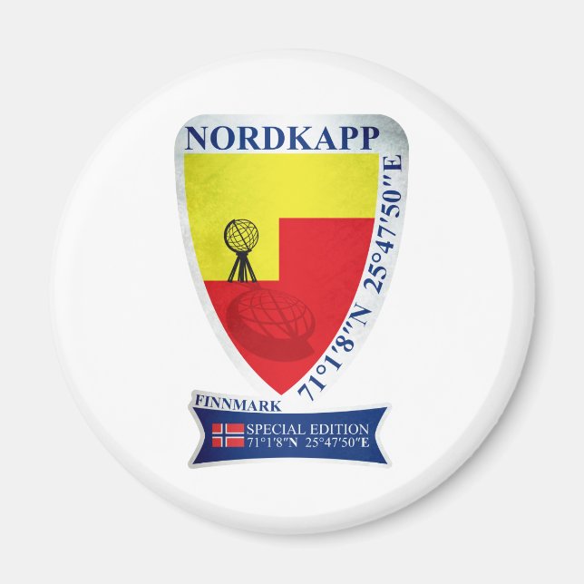 Nordkapp Magnet (Vorne)