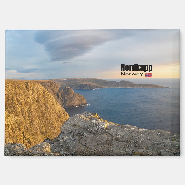 Nordkapp Magnet (Vorderseite)