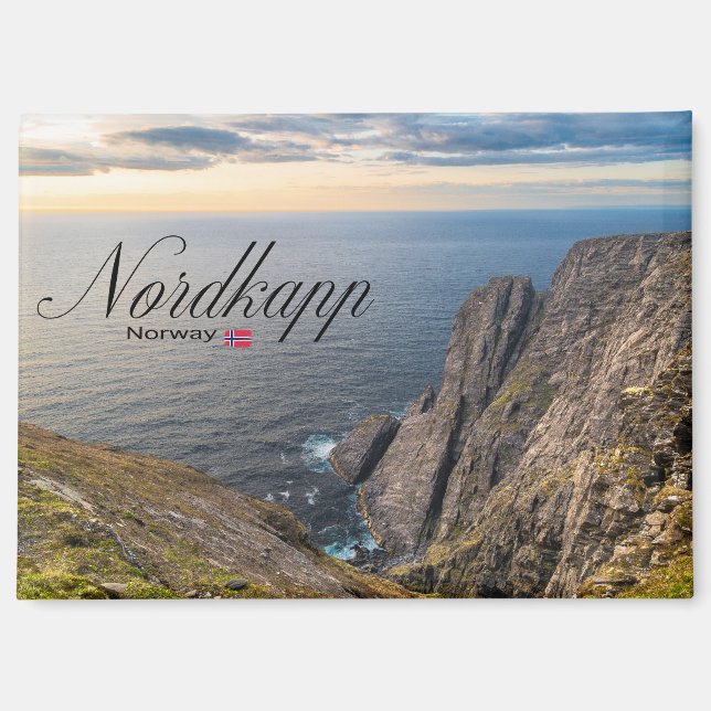 Nordkapp Magnet (Vorderseite)