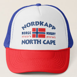NORDKAPP Norwegen Hut Truckerkappe