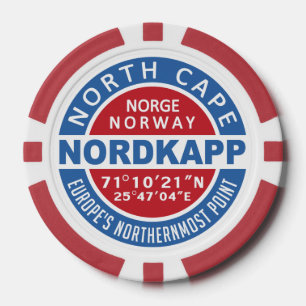 NORDKAPP Norwegen Poker-Chips Pokerchips