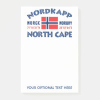 NORDKAPP Norwegen Post-It-Notes