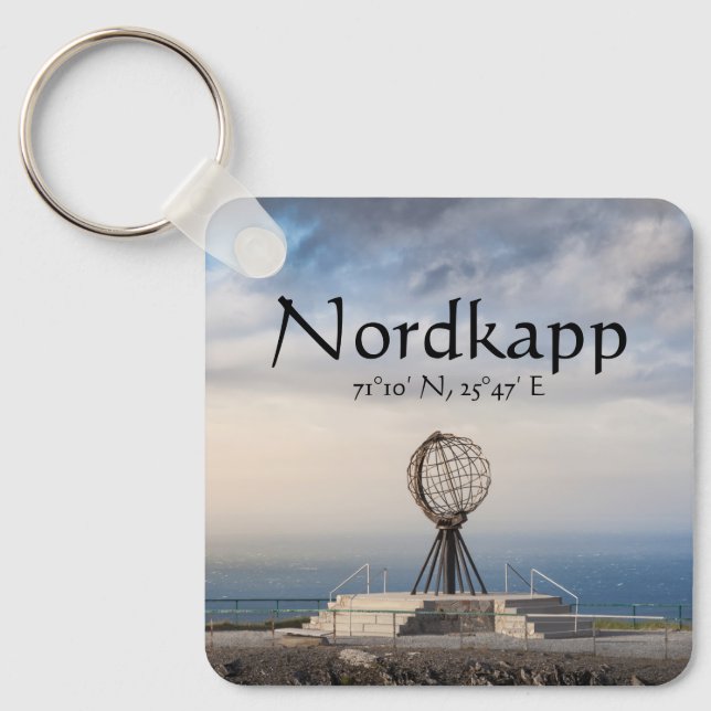 Nordkapp Norwegen Schlüsselanhänger (Vorderseite)