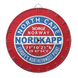 NORDKAPP Norwegische Dartscheibe