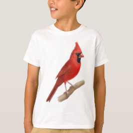 NordKardinals-roter Vogel scherzt T - Shirt